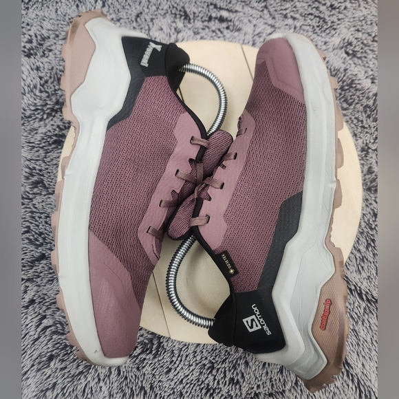 Salomon X Reveal Gore-Tex ContraGrip Trail Shoes Sneakers Women's Size 7.5 - Picture 6 of 9